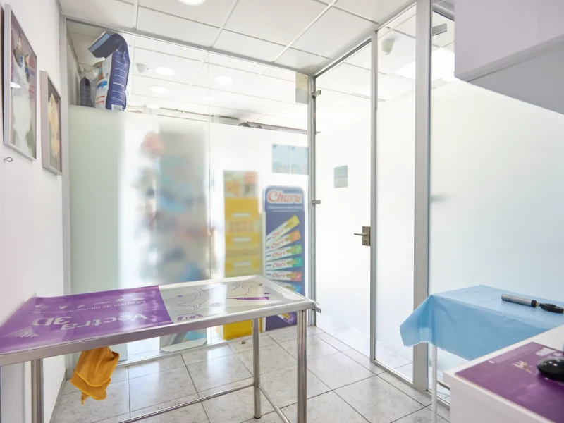 Sala consulta veterinaria en Europa Centro Veterinario de Badalona