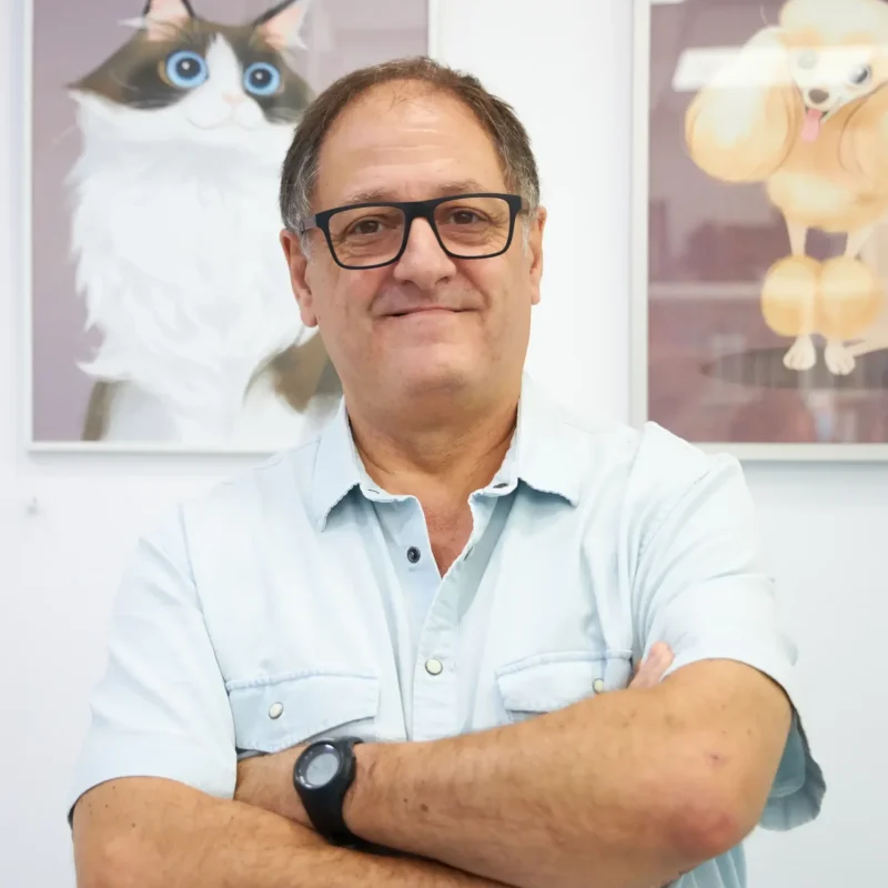 Òscar Fernández Oscar, gerente de Europa Centro Veterinario de Badalona